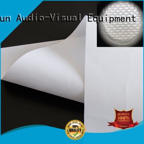 Front and rear portable projector screen pvc XY Screens Brand projector screen fabric