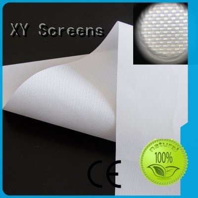 XY Screens Brand pet dps1 rgf1 Front and rear portable projector screen dp1