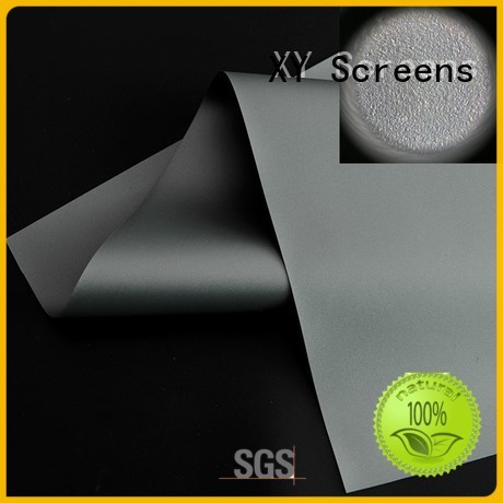 XY Screens standard projector screen fabric from China for motorized projection screen