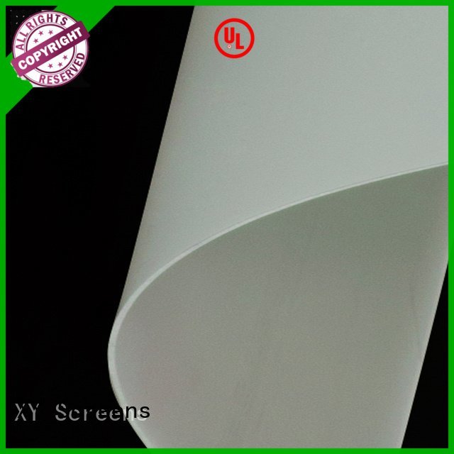 Front and rear portable projector screen hd XY Screens Brand projector screen fabric