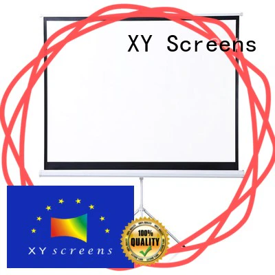 XY Screens tripod projector screen supplier for meeting room