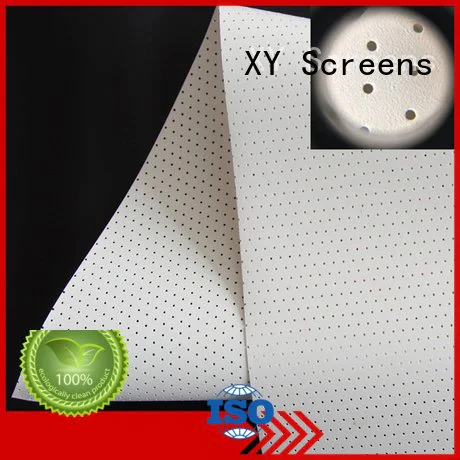 XY Screens acoustic fabric hg hd 4k