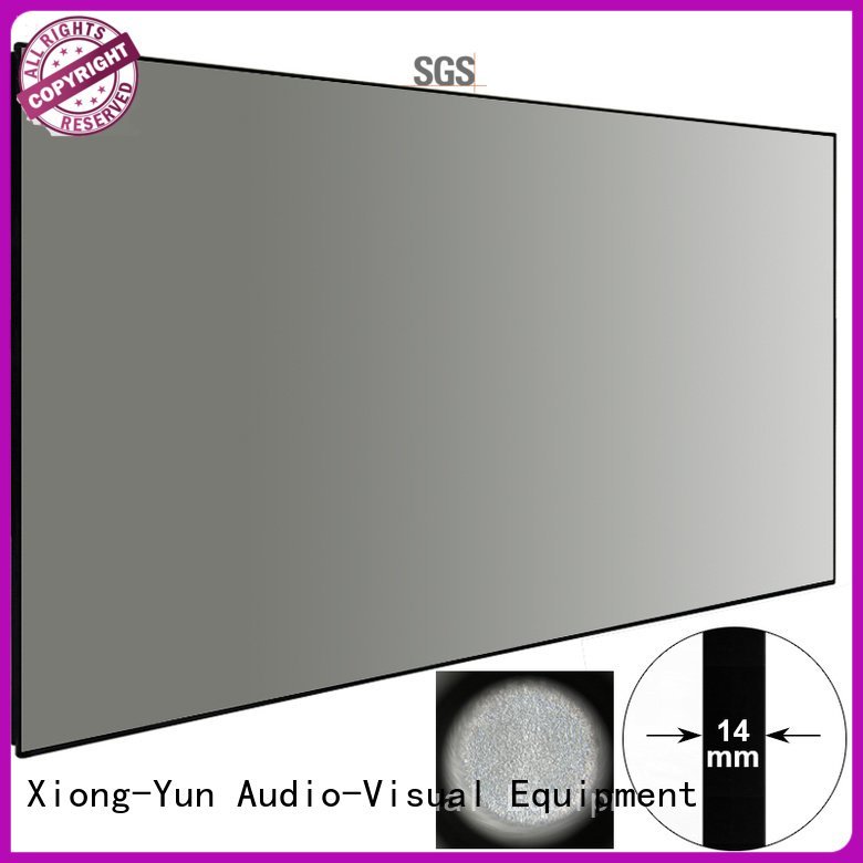 OEM Ambient Light Rejecting Projector Screen slim ambient ambient light projector screen