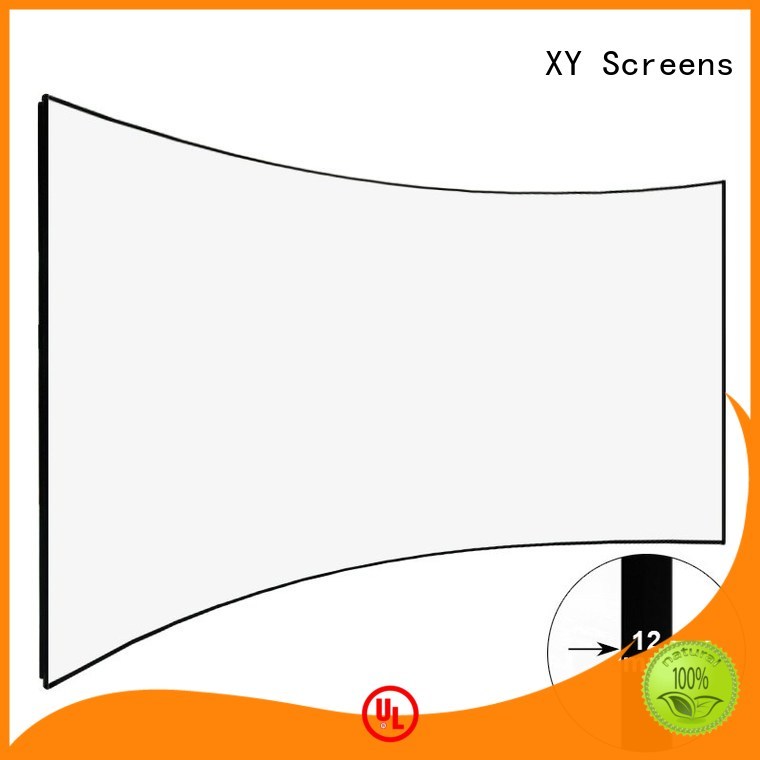 XY Screens slim home entertainment center frame for home cinema