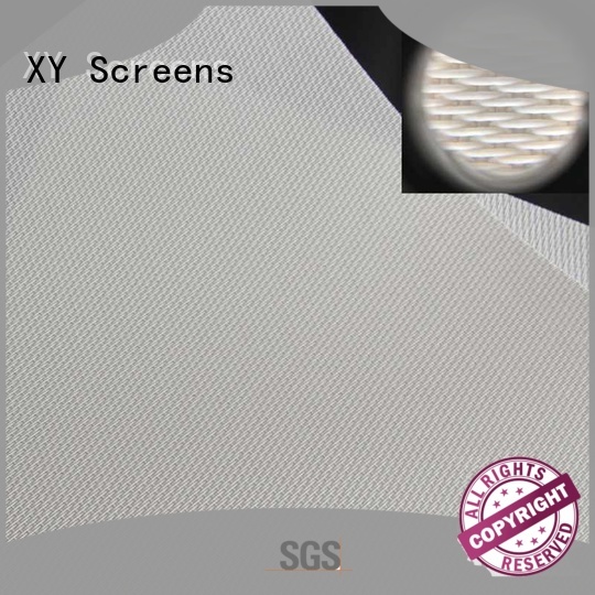 XY Screens acoustic screen material manufacturer for fixed frame projection screen