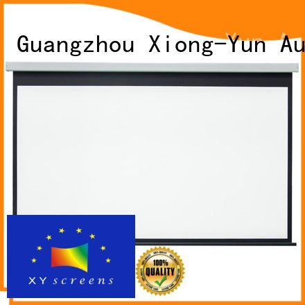 Wholesale inch retractable Motorized Retractable Projector Screen XY Screens Brand