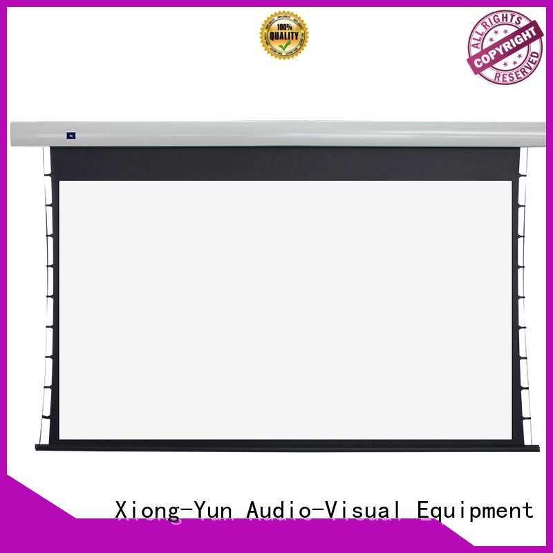 tab tensioned electric projector screen screen intelligent Tab tensioned series