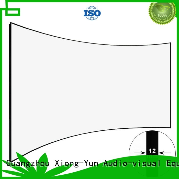 XY Screens thin curved projector screen supplier for ktv