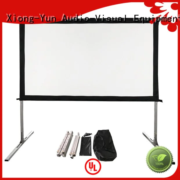 outdoor pull down projector screen 80400 outdoor projector screen XY Screens Brand