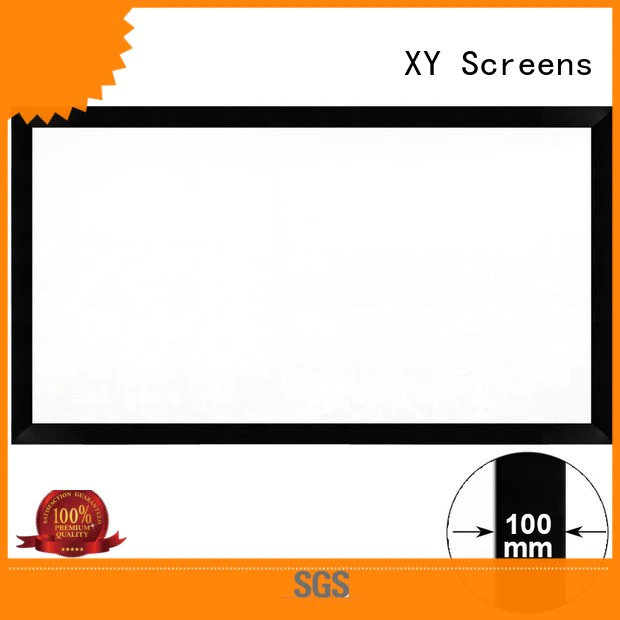 Custom projector hk100c projector screen price XY Screens fixed