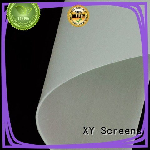 XY Screens rear projection screen material with good price for fixed frame projection screen