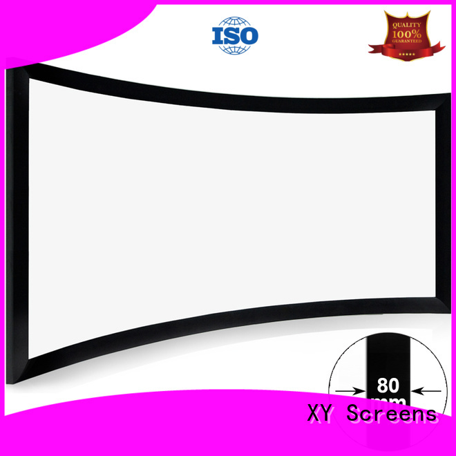mini curved bezel home entertainment projector XY Screens