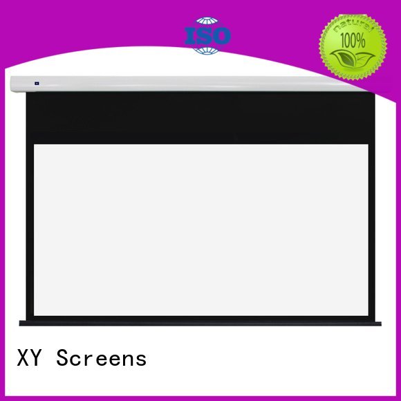 XY Screens Brand inch intelligent free standing projector screen ec1 screen