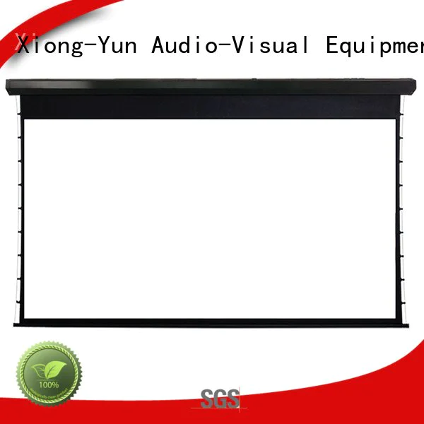 Wholesale motorized ec150 large portable projector screen XY Screens Brand