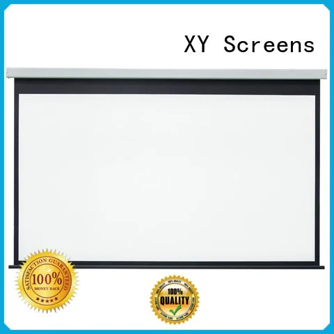 XY Screens Brand hd e300a Motorized Retractable Projector Screen