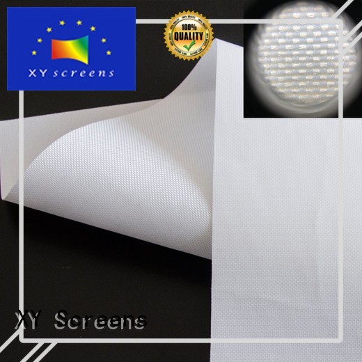 Double Side Acoustically Transparent Screen Fabric for Both Front and Rear Projection DPS1
