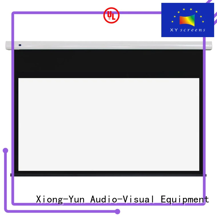 ec1 80170 motorized XY Screens Brand free standing projector screen manufacture