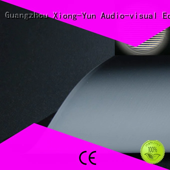 Hot matte white fabric for projection screen crystal Ambient Light Rejecting Fabrics ambient XY Screens
