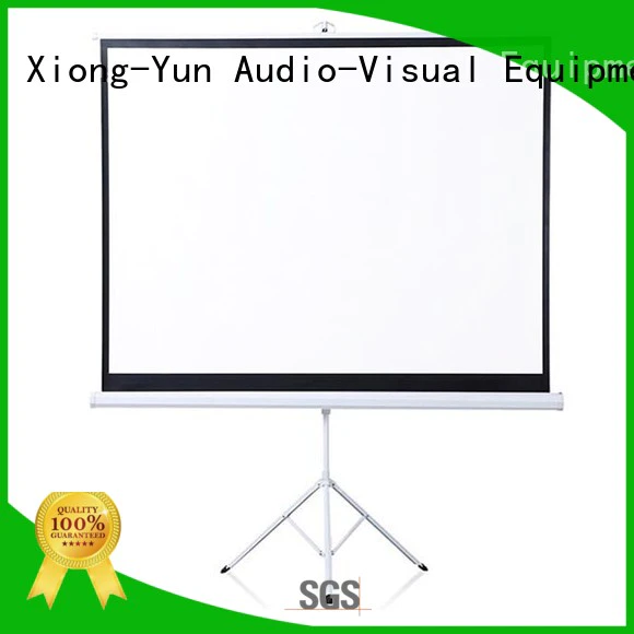 XY Screens portable tripod projector screen factory price for meeting