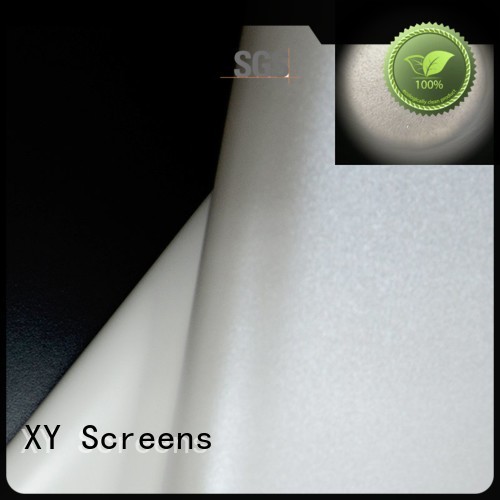 hd wf1 XY Screens Brand HD home theater projection screens with soft PVC fabric factory