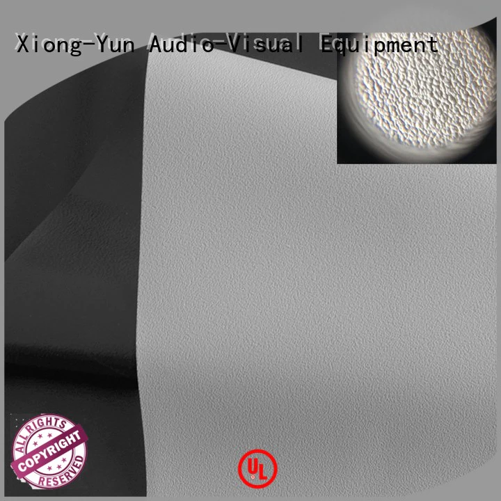 XY Screens front fabrics with good price for projector screen