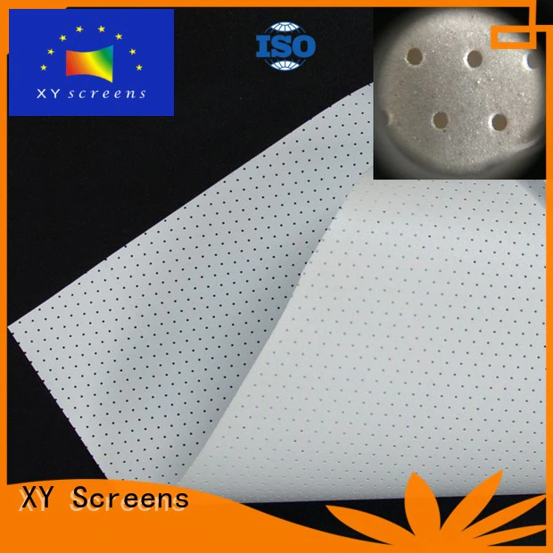 acoustically best acoustically transparent screen from China for fixed frame projection screen