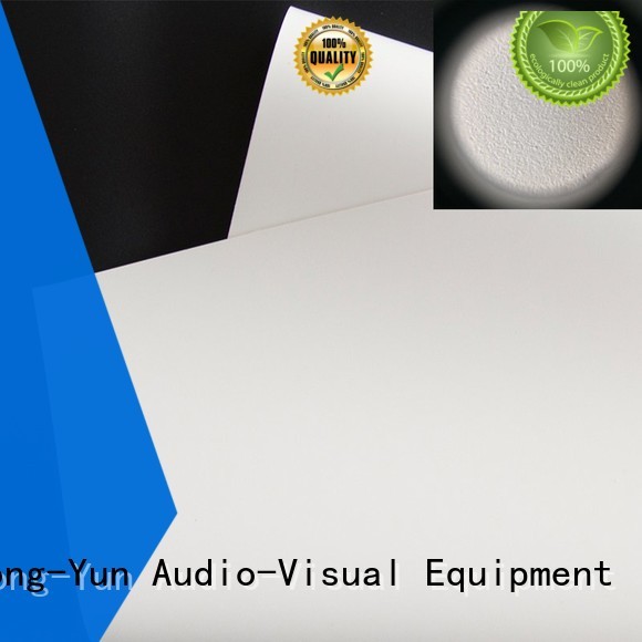 XY Screens professional front fabrics with good price for fixed frame projection screen
