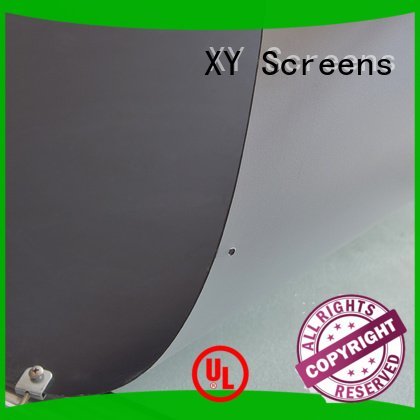 3d hard wg1 hd XY Screens HD home theater projection screens with soft PVC fabric