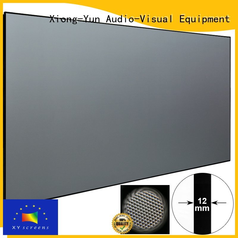 XY Screens Brand television rejecting ultra short throw projector screen sphkpet short