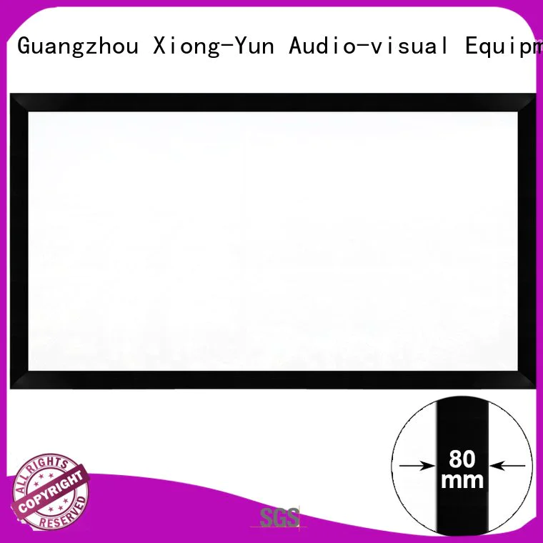 hk80c frame hd fixed XY Screens movie projector screen