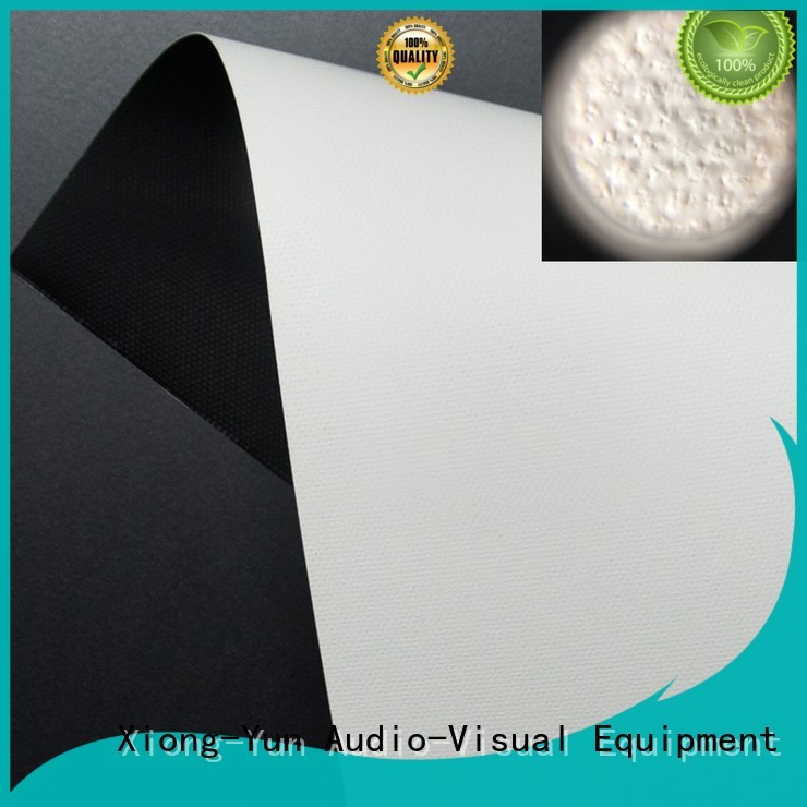 professional transparent projection screen material wrinkle free for fixed frame projection screen