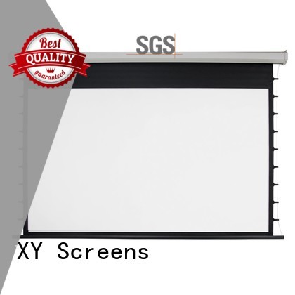 XY Screens intelligent Motorized Projection Screen supplier for home