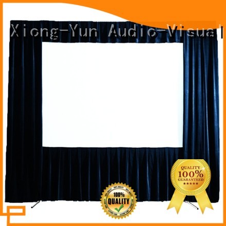 XY Screens curved outdoor projector screen supplier for park