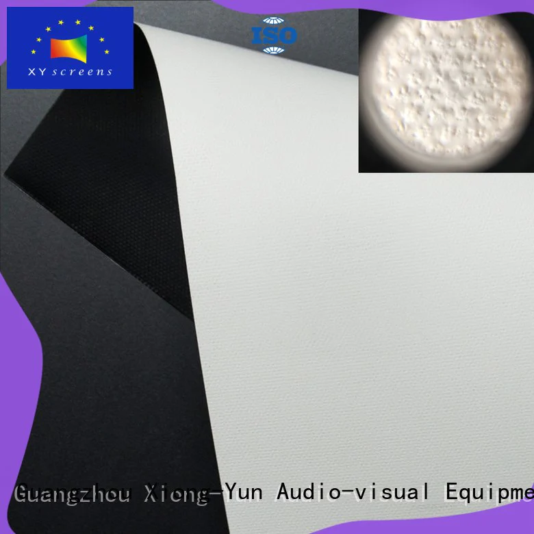 XY Screens projector screen fabric china with good price for fixed frame projection screen