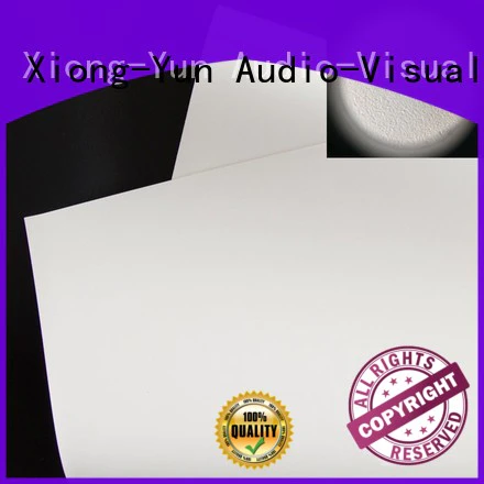 XY Screens normal front and rear fabric factory for projector screen