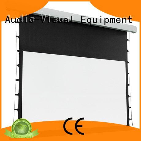 tab tensioned electric projector screen ec1 intelligent Tab tensioned series