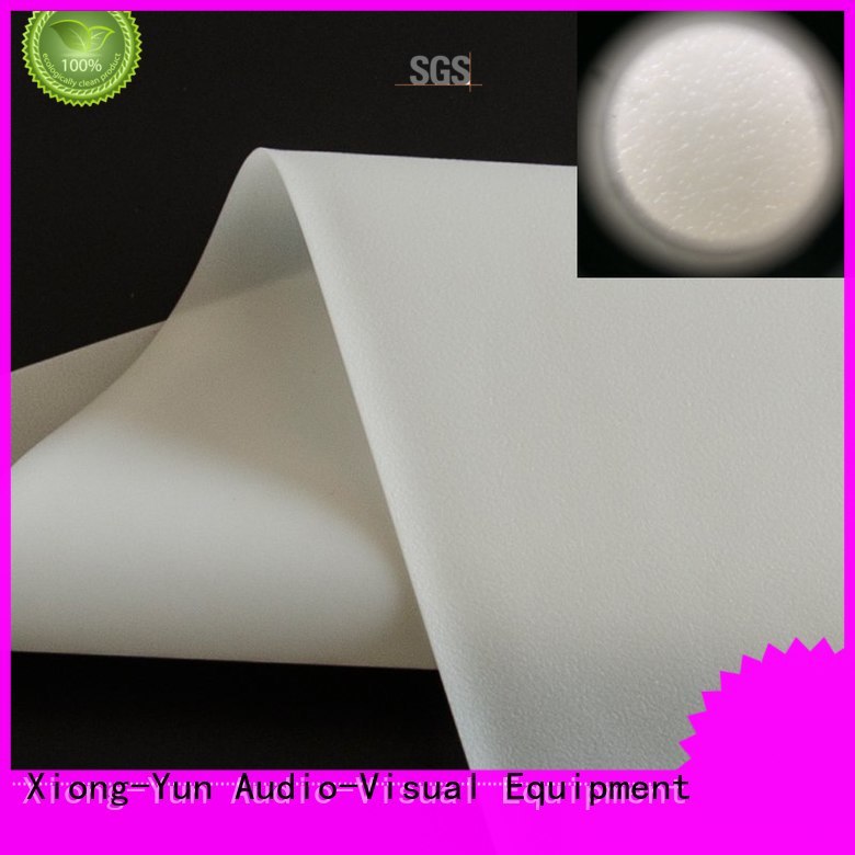 hard rear projection fabric with good price for motorized projection screen