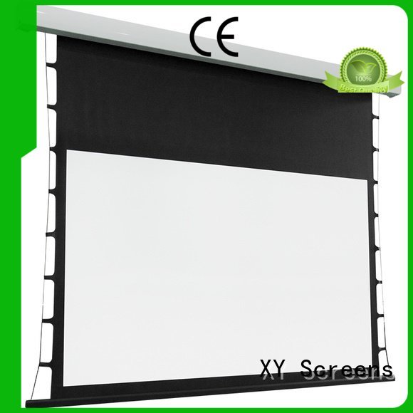 intelligent motorized tab tensioned electric projector screen XY Screens