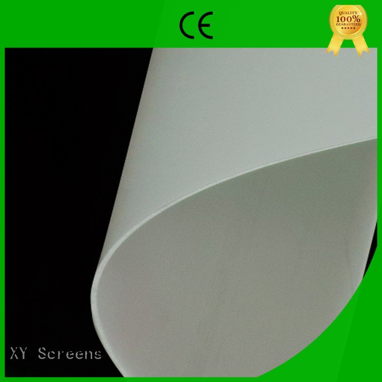 OEM projector screen fabric side hd Front and rear portable projector screen