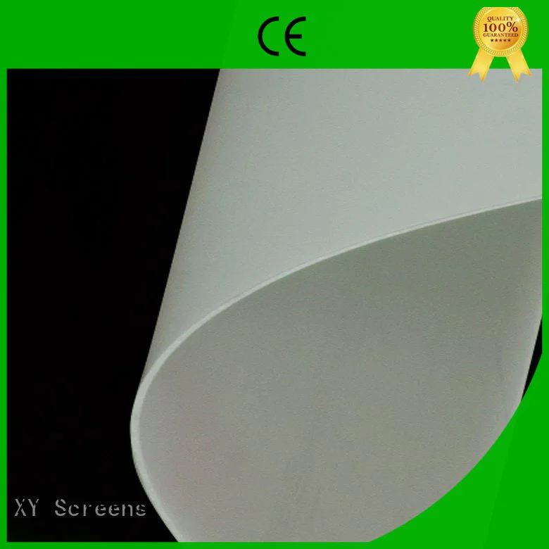 OEM projector screen fabric side hd Front and rear portable projector screen