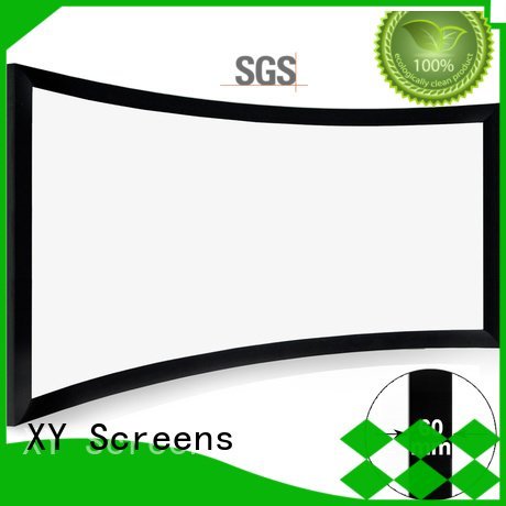 XY Screens Brand chk60b series thin home entertainment center frame
