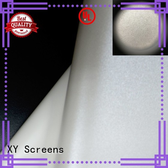 XY Screens Brand wg1 hg HD home theater projection screens with soft PVC fabric ywf1