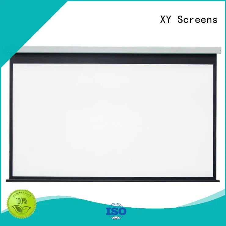 XY Screens Brand rsc64 Electric Drop Down Movie Screen projector screen