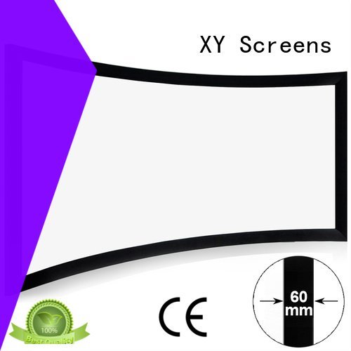 cinema bezel curved home entertainment center XY Screens