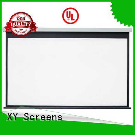 Quality Electric Drop Down Movie Screen XY Screens Brand 140180 Motorized Retractable Projector Screen