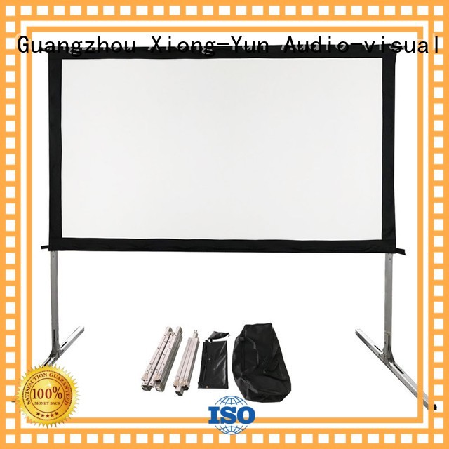 outdoor pull down projector screen carry bag screen Warranty XY Screens