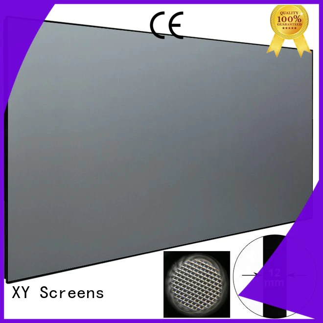 XY Screens ultra short throw projector for home theater customized for television