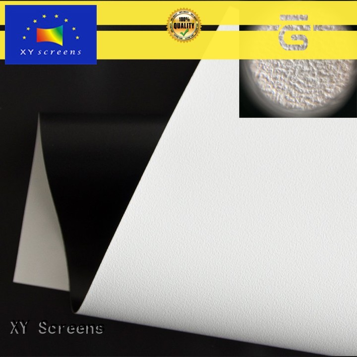 front and rear fabric with good price for fixed frame projection screen XY Screens