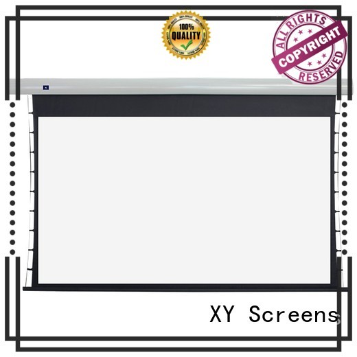 XY Screens Tab tensioned series supplier for indoors