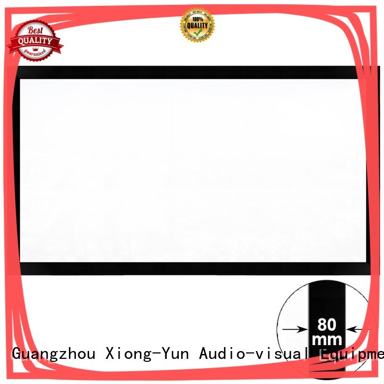 XY Screens movie projector screen factory price for office